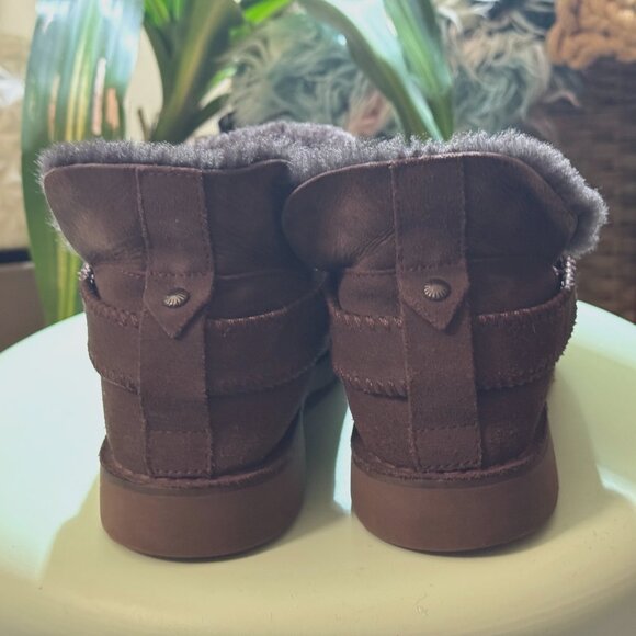 UGG McKay Short Harness Boot, Chocolate Brown, US Women's 9.5 - Picture 5 of 16